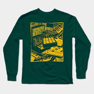 Synthesizers and electronic music instruments for musician Long Sleeve T-Shirt